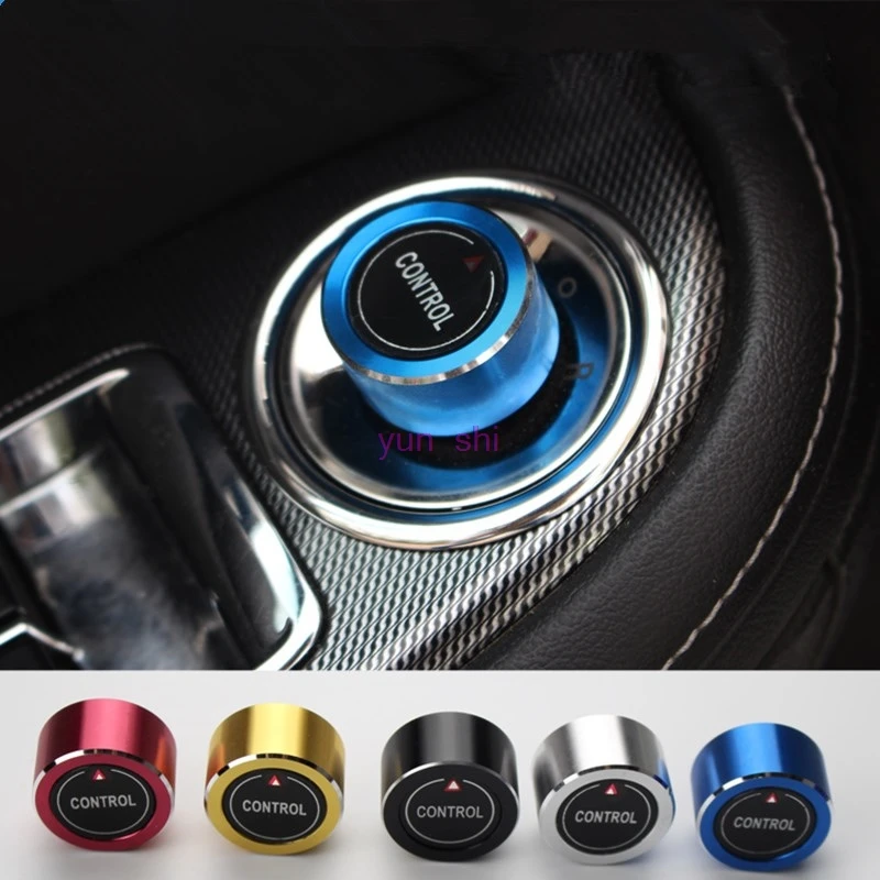 5 color Aluminum alloy Car door rearview mirror adjusting knob decoration car covers car-styling For Chevrolet Cruze Malibu TRAX