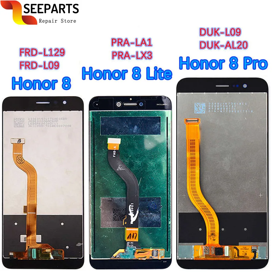 

Huawei Honor 8 Pro LCD Display Honor 8 Touch Screen Digitizer Huawei Honor 8 Lite LCD DUK L09 PRA TL10 LA1 LX1 LX3 FRD L09 L19