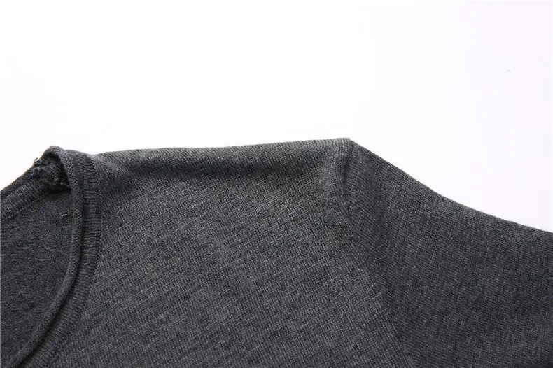 COODRONY кашемировый свитер Мужская одежда осень зима мягкие теплые шерстяные свитера Повседневный пуловер с круглым вырезом на пуговицах мужская вязаная одежда 8188