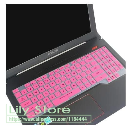 Защитный чехол для клавиатуры ноутбука Asus TUF Gaming FX504 FX504GE FX504GD FX504GM FX504G FX503 FX503VD 15