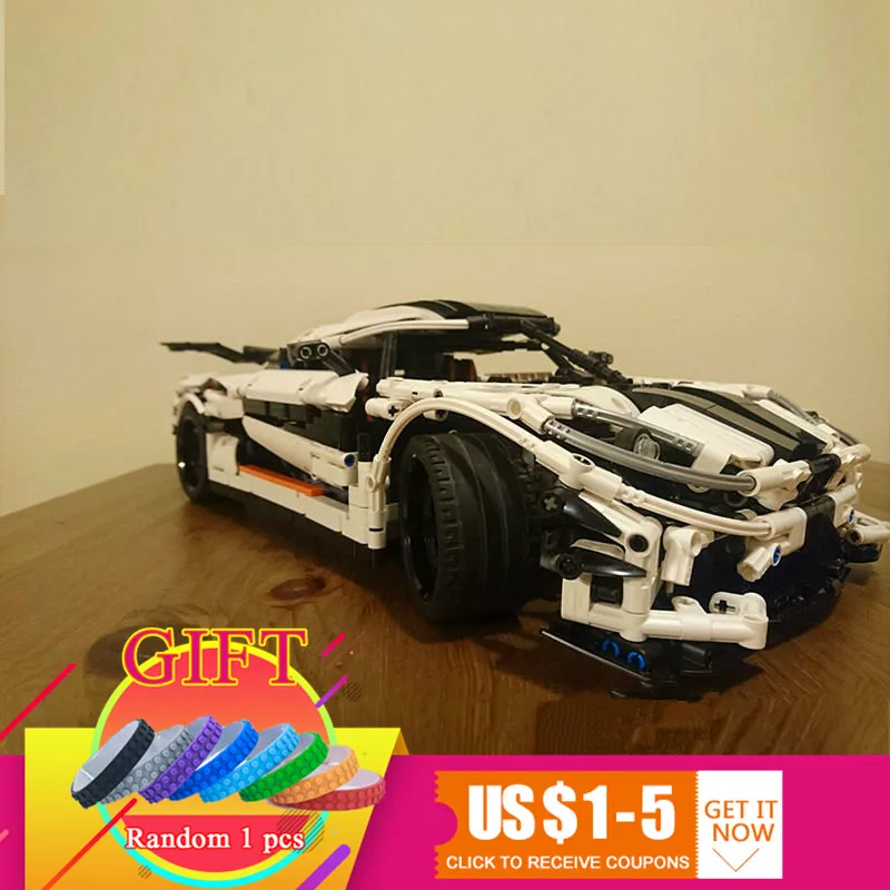 

23002 3236Pcs Technic Series The MOC-4789 Changing Racing Car Set Children Educational Building Blocks Bricks Toys Model Lepin