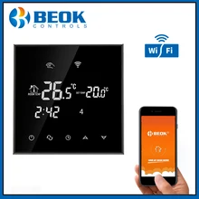 Beok TGT70 WIFI WP Wifi сенсорный экран термостат 3A водное Напольное