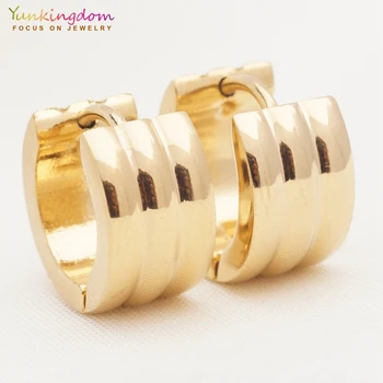 

Yunkingdom new brand earrings stainless steel titanium small hoop earrings for women fashion gifts UE0329