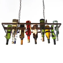 Recycled retro Hanging Wine Bottle Pendant Lamps light lighting fixture with Edison bulb for dining room/bar/restaurant Kitchen Recycled retro Hanging Wine Bottle Pendant Lamps light lighting fixture with Edison bulb for dining room/bar/restaurant Kitchen