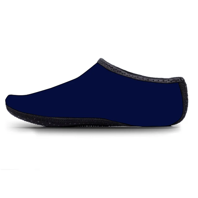 Beach Swimming Water Sport Socks Anti Slip Shoes Yoga Fitness Dance Swim Surfing Diving Underwater Shoe for Kids Men Women 2.5mm Navy Blue