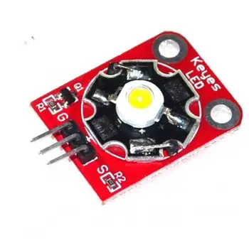 

50 pcs 3W High-Power LED Module with PCB Chassis STM32 AVR