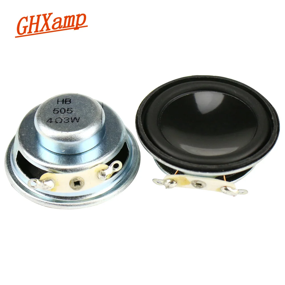 GHXAMP 36mm Mini Full Range Speaker 4ohm 3W Bluetooth Speaker DIY Tweeter Mid Woofer Speaker Internal Magnetic 2PCS