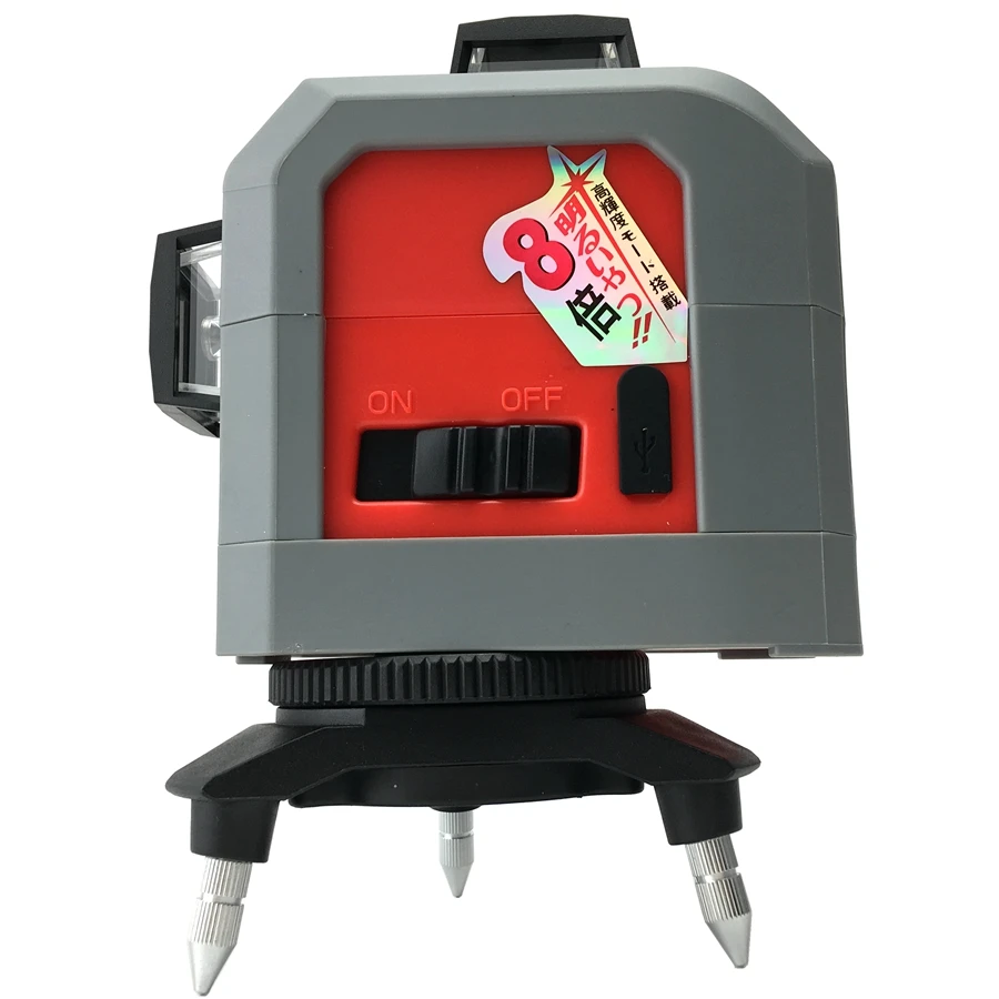

3D 12 Lines Laser Level Self-Leveling 360 Horizontal And Vertical Cross Super Powerful Red Laser Beam Line with Outdoor Mode