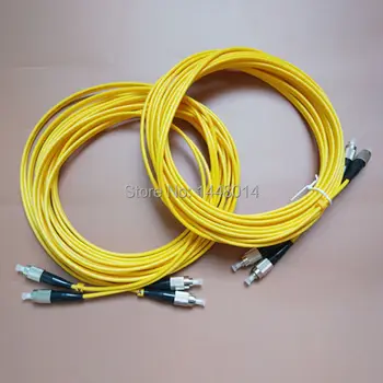 

Digital printer spare parts 6M long optical fiber cable / Data cables double line durable with round connectors 3X/lot