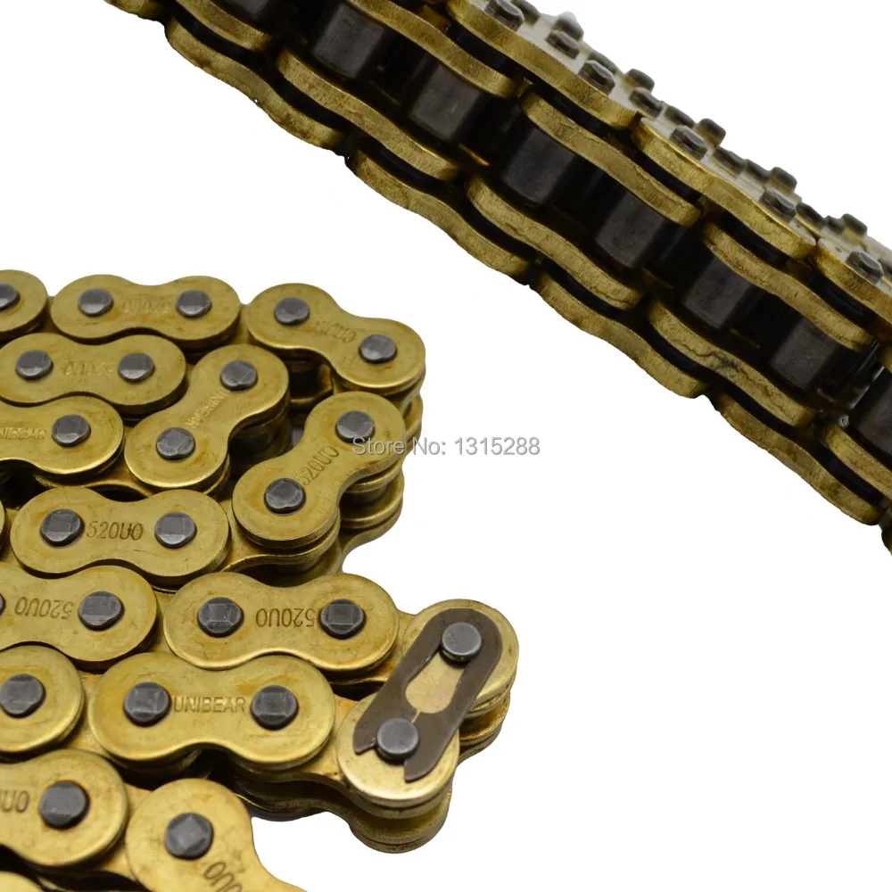 428 * 136 Chain Motorcycle parts big Chain 100 Brand new 428 Gold O