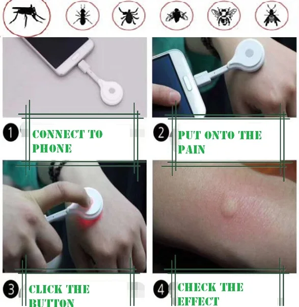 

Children Mosquito Bug Reliever Bite Helper Itching Relieve helper Adult Neutralizing Itch Irritation from Insect Stings & Bites