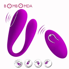 U Type 12 Speed Vibrator For Women USB Rechargeable G-Spot Stimulate Vagina Massage Vibrator Adult Sex Toy for Woman Sex Product