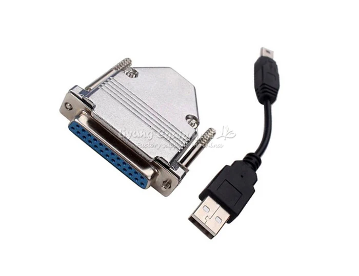 

New USB to Parallel Adapter USB CNC Router Controller For MACH3 LY-USB100