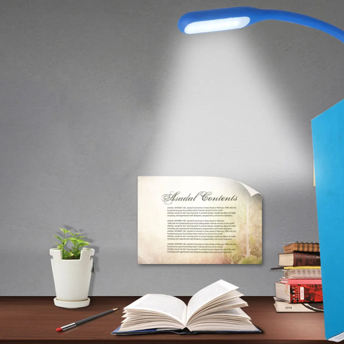 Мини Регулируемый гибкий USB светодиодный светильник лампа ПК/ноутбук ночной рабочий светильник для чтения книг