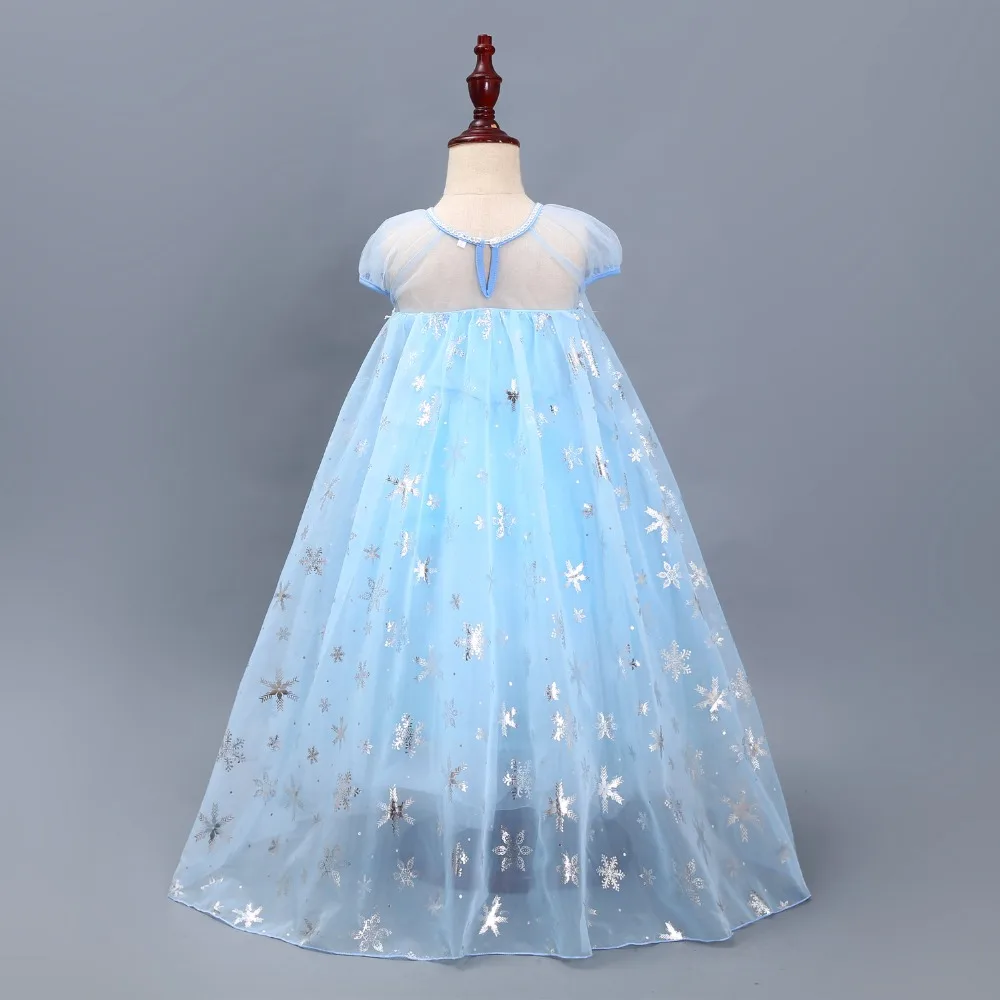 Frozen Ice Queen Queen Aisha Princess Dress Elsa Dress Fluffy Dress Girl Wear Frozen Ice Queen Queen Aisha Princess Dress Elsa Dress Fluffy Dress Girl Wear