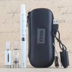 Evod Мини 4 в 1 сухой травы e испаритель для электронных сигарет Vape комплект испаритель сухой травы восковый парогенератор 650 мАч батарея MT3 CE3