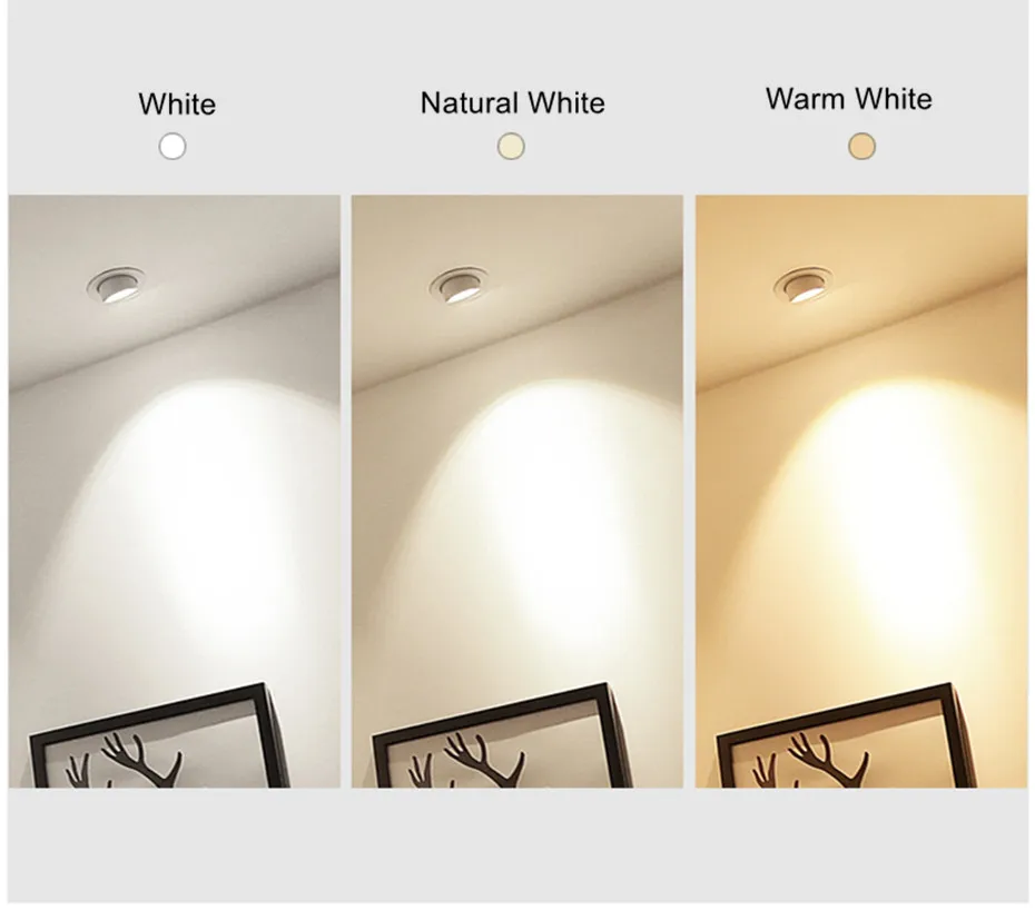 LED ceiling spot lights (10)