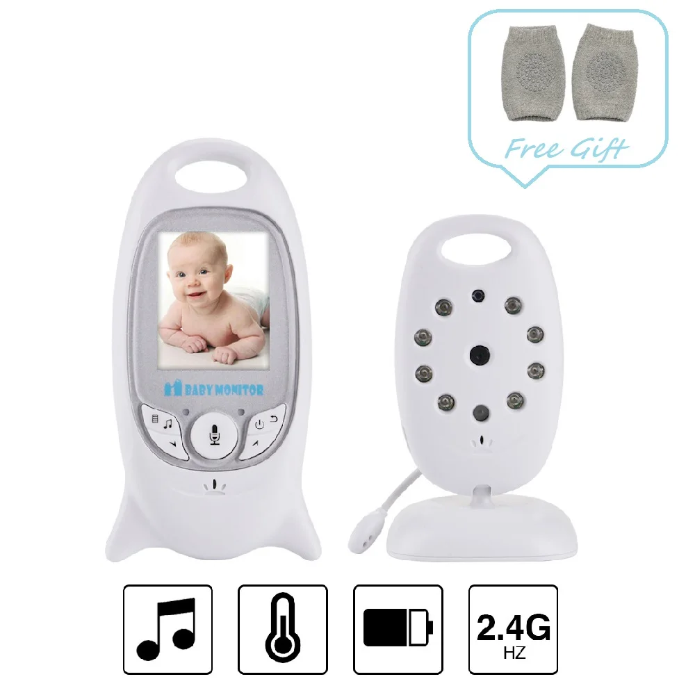 

VB601 Wireless Baby Sleeping Monitor Night Vision Video Two-way Talk Sleeping Monitor LCD Display Temperature Camera with Gift