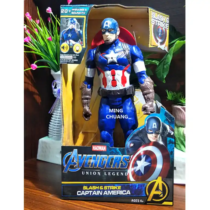 captain america toy box figure