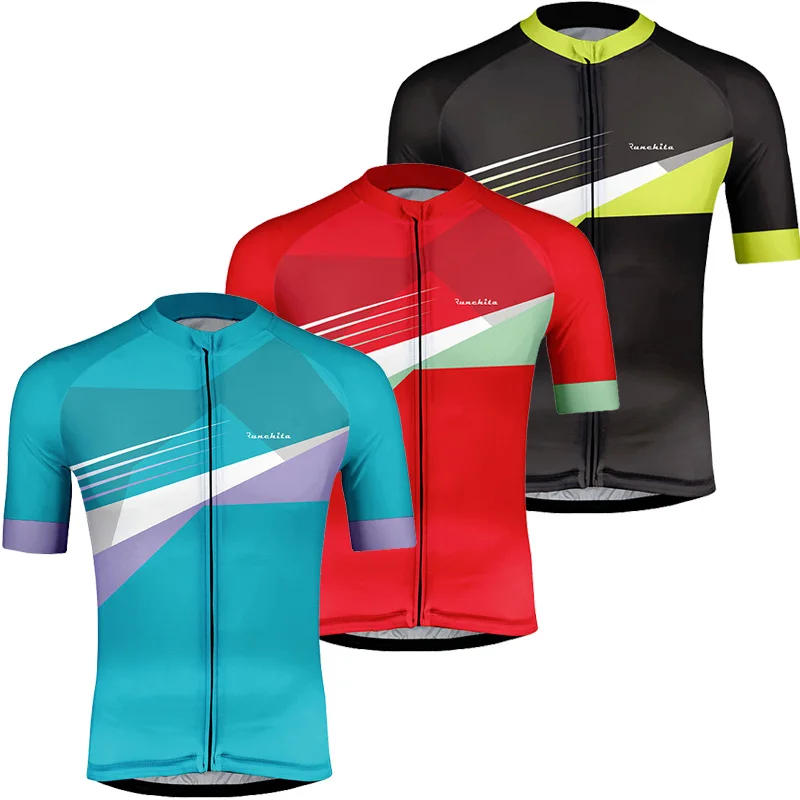 

Camiseta ciclismo cycling jersey 2019 RUNCHITA Breathable mtb jersey Quick Dry bike jersey Bicycle Wear jerseys camisa ciclismo