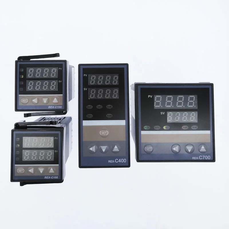 

REX-C100 PID intelligent temperature controller REX-C100-C400-C700 Thermostat SSR Relay output