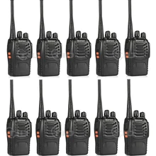 10 шт. Baofeng BF-888S Walkie Talkie 16CH UHF 400-470 мГц Любительское радио для 888 S CB радио два способ радио baofeng bf888s бауфенг