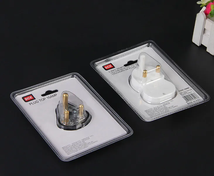 PlasticclamshellblisterpackagingforcableBlistercardprinting