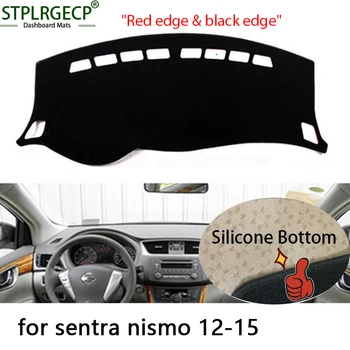 

Top Quality Double layer Dash Mat Dashmat Dashboard Cover Sun Shade Dash Board Cover Carpet for nissan sentra nismo