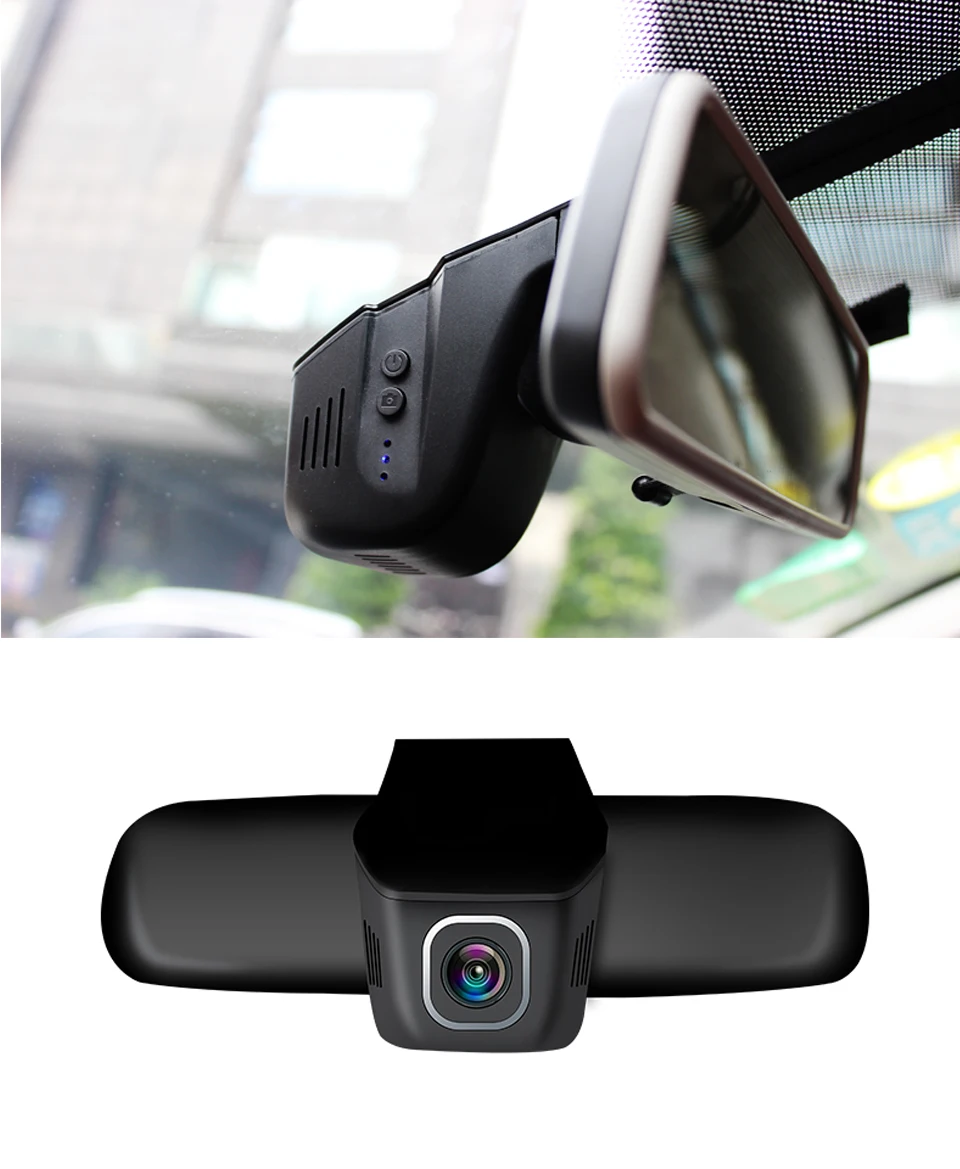 Smartour 4K WiFi Автомобильный видеорегистратор Камера NTK 96660 2160P Dashcam видео рекордер регистратор ночная версия монитор парковки