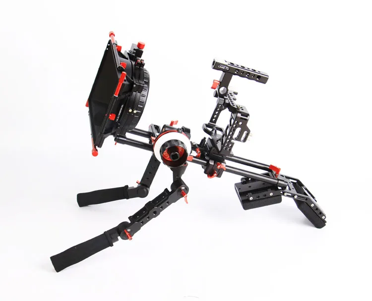 

For S ony A7RII CAME-TV Camera Rig Mattebox Shoulder Support Kit