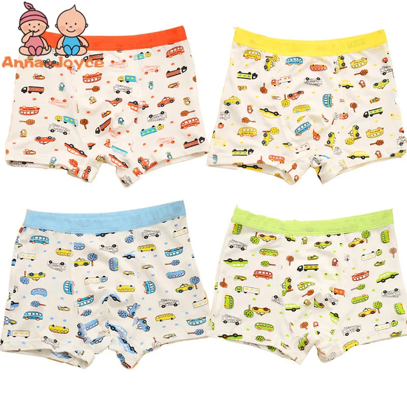 

10pcs/lot Fashion Boys Panties boxer modal Child Underwear boxer Cartoon Boys Boxers TNM0004