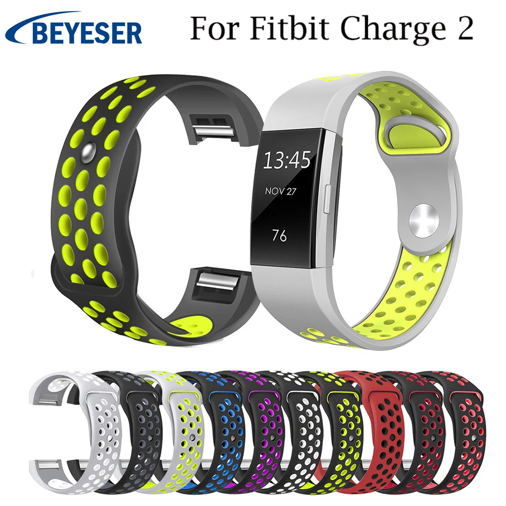 

Silicone Strap for Fitbit Charge 2 Band Smart Accessorie for Fitbit Charge 2 Smart Wristband Strap Replacement Strap Bracelet