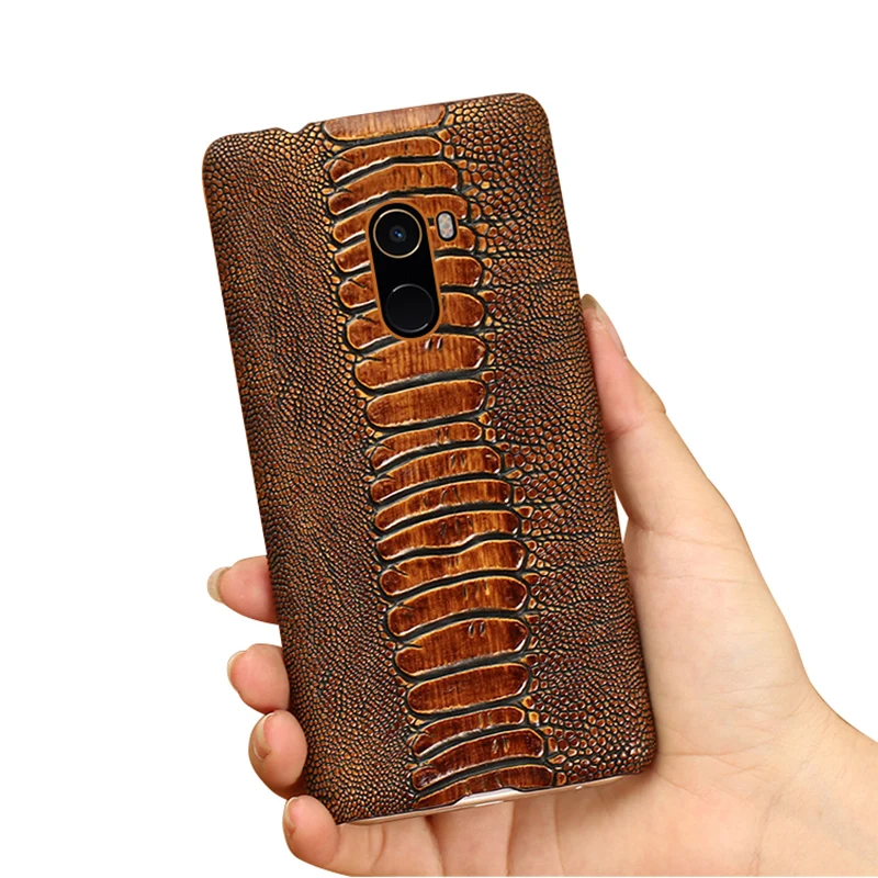 Чехол LANGSIDI для Xiaomi Mi 9 9se 8 9lite 6 A3 A2 lite Max 3 Mix 2S CC9 чехол из страуса ног Redmi Note PRO