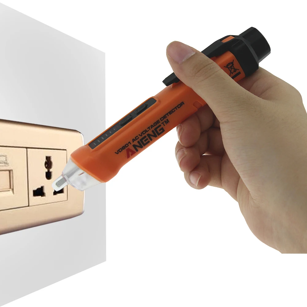 

Upgraded version Non Contact Voltage Tester 50-60Hz AC 12-1000V Electric Voltage Detector Tester Sensor Pen Circuit Detector
