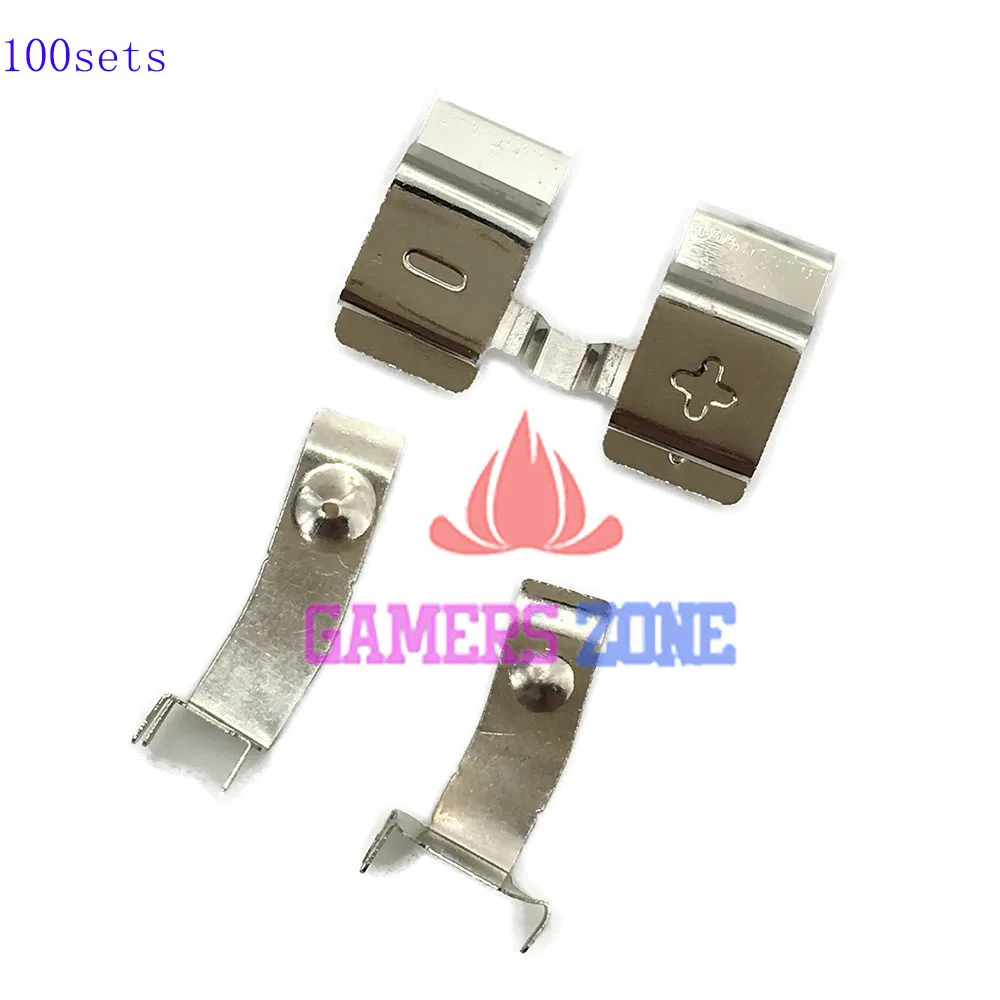 100sets Battery Contact Connector Metal Clip Part for Xbox one Controller Battery Holder Spring