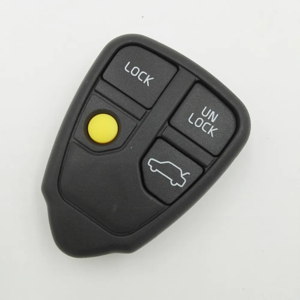 3+ 1 кнопки замена пустой ключ для VOLVO XC70 XC90 S40 S60 S70 S80 S90 V40 V70 V90 C70 4 Пульт дистанционного управления с кнопками брелок в виде ракушки