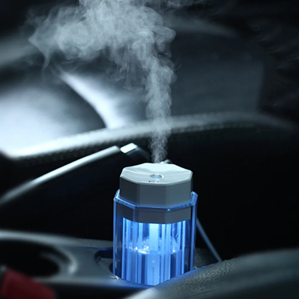 Car Mini Luminous Humidifier Spray Purification USB Humidifier Steam