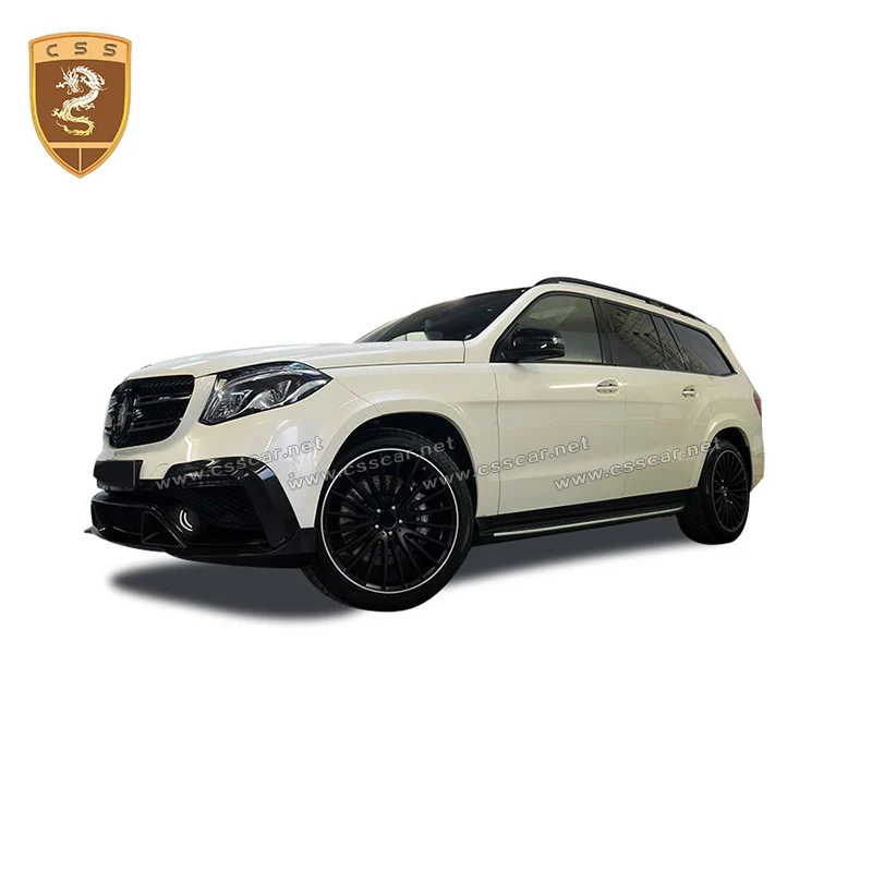 Carbon Fiber Body Kits For Benz Gls X166 Body Kits Front Rear Bumper Diffuser Lip Auto Car Modification Styling