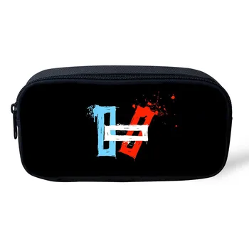 

THIKIN Kids Pen Box Twenty One Pilots Children School Supplies Student Pencil Bag Cosmetic bag Custom Women Makeup Bag Toiletry