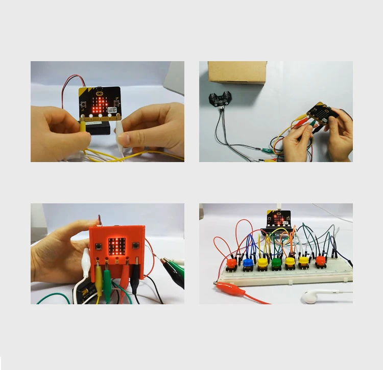 FZ0523-4 Microbit Alligator Clips wire Test Leads   
