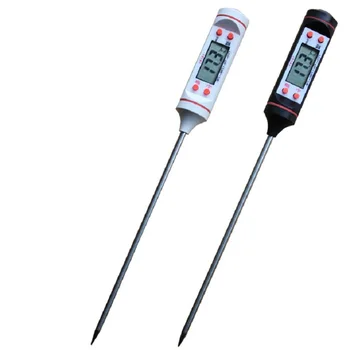 

200pcs Practical Meat Thermometer Kitchen Instant Digital Cooking Food Probe Electronic BBQ Household Temperature Detector Tool