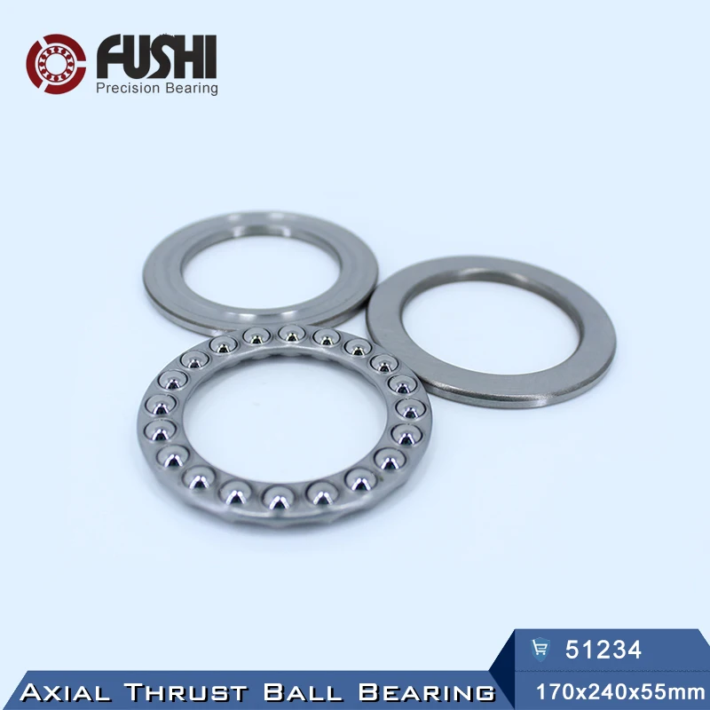 51234 Thrust Bearing 170*240*55 mm ( 1 PC ) ABEC-1 Axial 51234 Ball Bearings 8234