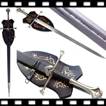 Lord of the Rings Anduril The Sword of Aragon holy sword Stainless Steel Blade Sharp Home Decorate Collection Real Knife Swords