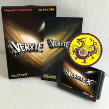 Verytex 16 бит Sega MD карточная игра коробках с ручным для Sega Mega Drive для Genesis