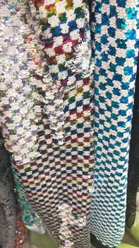 

high Quality African embroidered Lace Fabric S-10142 with sequins African French Lace Fabric