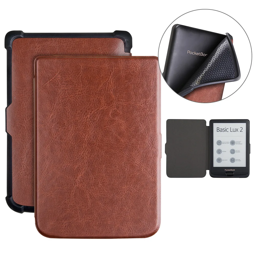 

e-Book Case for Pocket Book 616/627/632 6'' Case Waterproof Print Drop-resistance Cover for Pocketbookbasic lux2/touch lux4