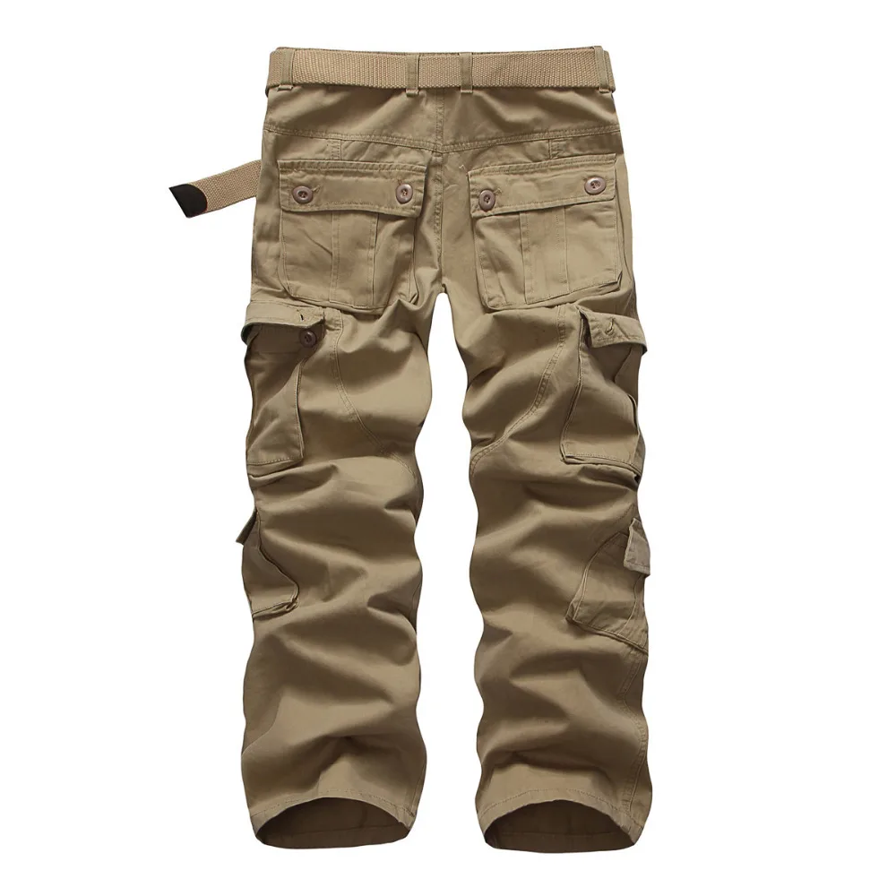 Heißer verkauf freies verschiffen männer cargo hosen camouflage hosen military hosen für mann 7 farben