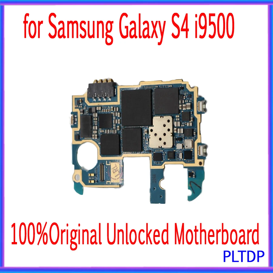 Материнская плата для samsung Galaxy S4 i9500, 16 ГБ, материнская плата с чипами IMEI, материнская плата для S4 i9500, оригинальная разблокированная