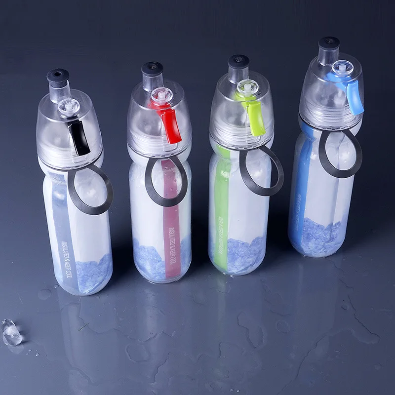 Keep Cool Изолированная бутылка для воды для велосипеда спрей туман выдавливание бутылки 17 унций(500 мл). Не содержит Бисфенол А