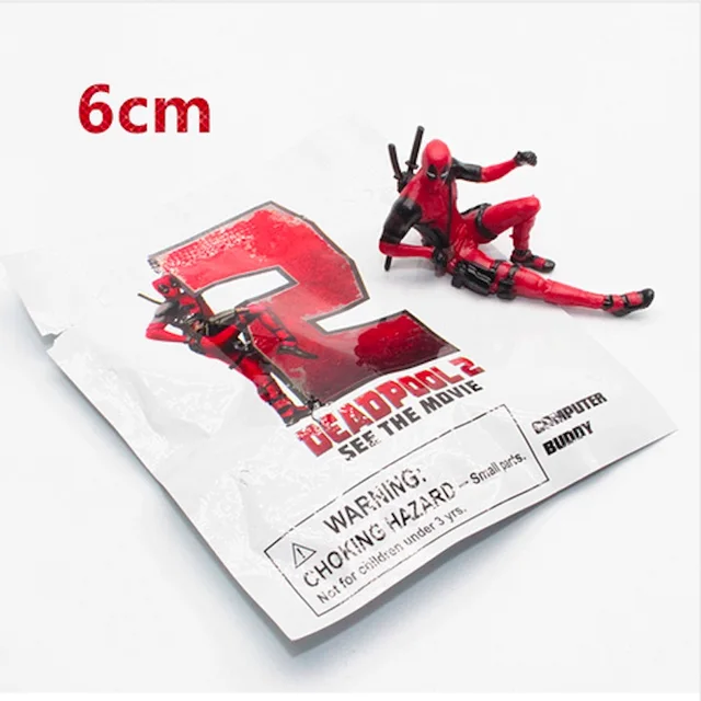 X-Men 6-8cm Deadpool 2 Action Figure Posture Anime Decoration PVC